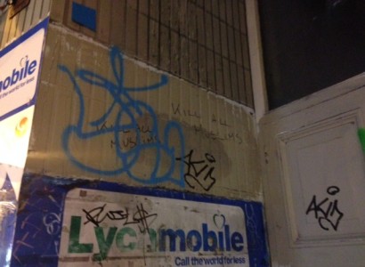 Female Non-Muslim Reports in Anti-Muslim Graffiti Demonstrating Solidarity