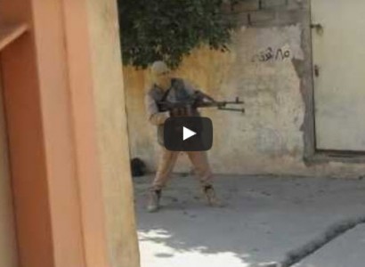 Video purports to show IS fighters attacking Iraqi forces near Mosul