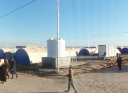 Iraqi refugees face harsh camp conditions