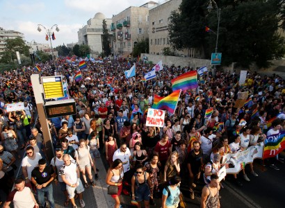 Jerusalem Gay Pride parade marches amid tight security