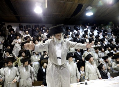 Israel: Ultra-Orthodox Jews celebrate Simchat Torah holiday in Jerusalem