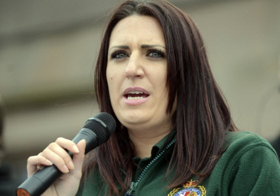 Britain First Electronic Bulletin Shows Young Girls Promoting Far Right Material