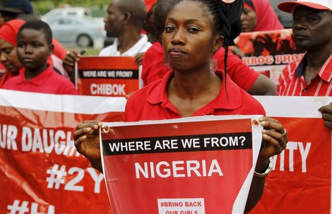 Video of Chibok girls puts pressure on Nigeria’s Buhari